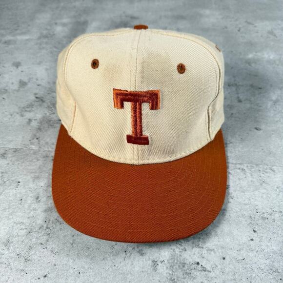 New Era Other - Vintage Texas Longhorns new era 5950 fitted wool hat size 6 3/4